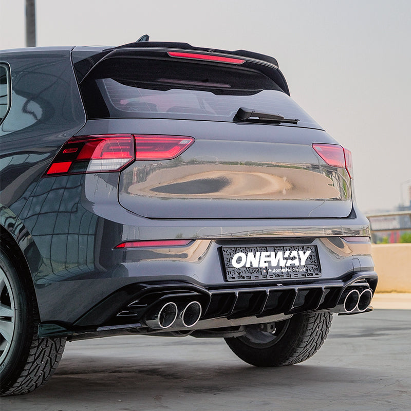Rear Side Splitters Uyumlu VW VOLKSWAGEN Golf MK8/MK8 Makyajlı Kasa 2019+