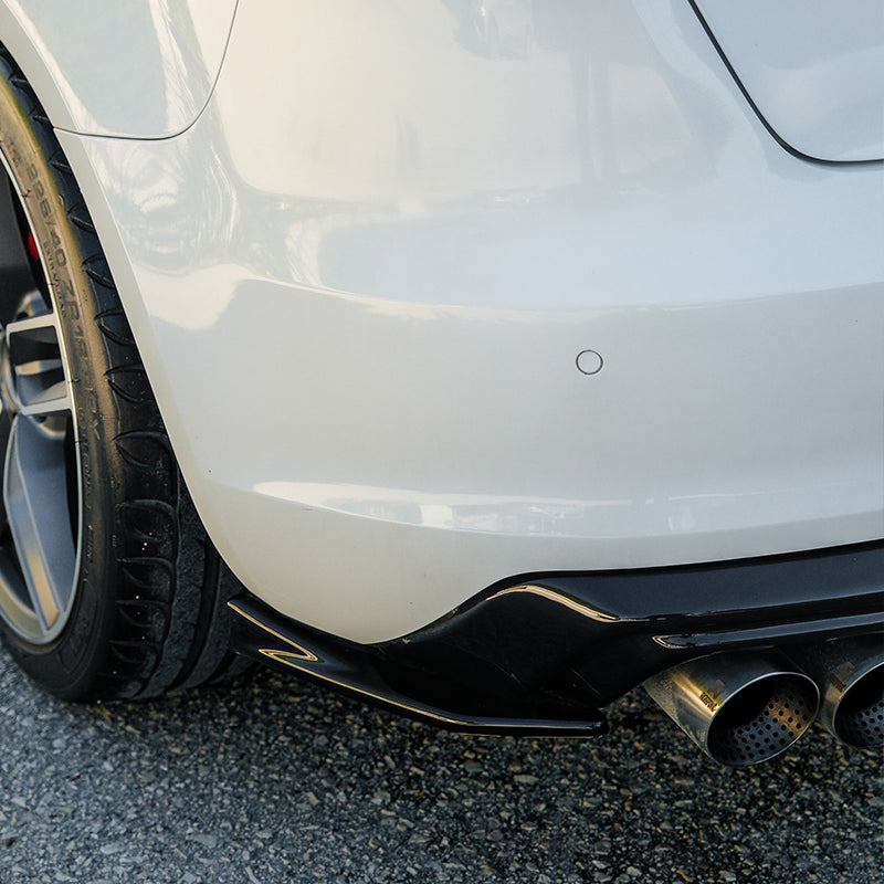 Rear Side Splitters Uyumlu AUDI A3 8V Sportback 2013-2016