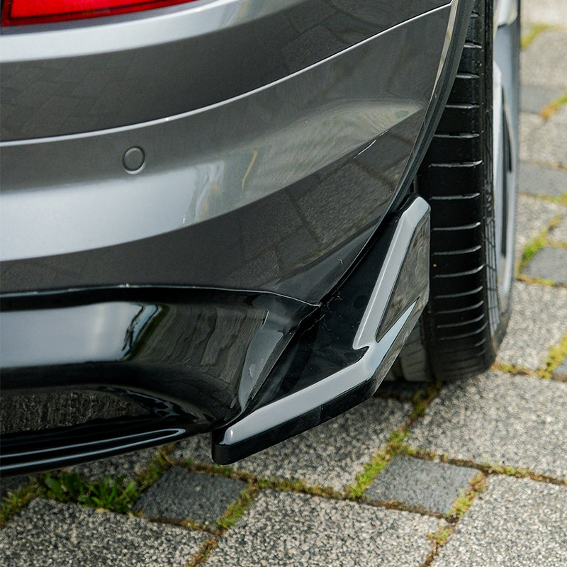 Rear Side Splitters Uyumlu SKODA Kodiaq Sportline MK1 Pre-Makyajlı Kasa/Makyajlı Kasa 2021-2023
