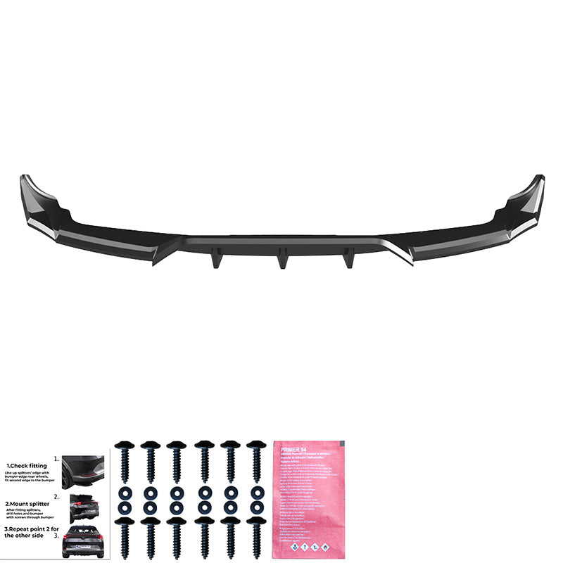Rear Center Splitter Uyumlu TESLA Model Y MK1 Makyajlı Kasa 2025+
