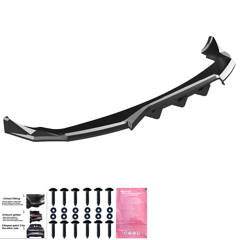Rear Center Splitter Uyumlu TESLA Model Y MK1 Makyajlı Kasa 2025+
