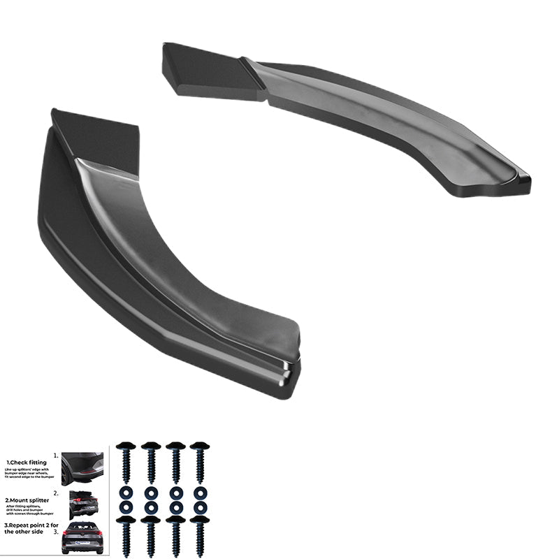 Rear Side Splitters Uyumlu HYUNDAI I20 MK3 Makyajlı Kasa 2023+