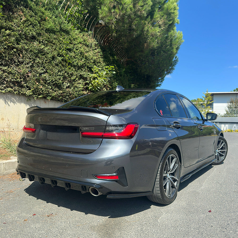 Arka Difüzör Uyumlu BMW 3 Series G20 / G21 Standart/Sport-Line 2018-2021