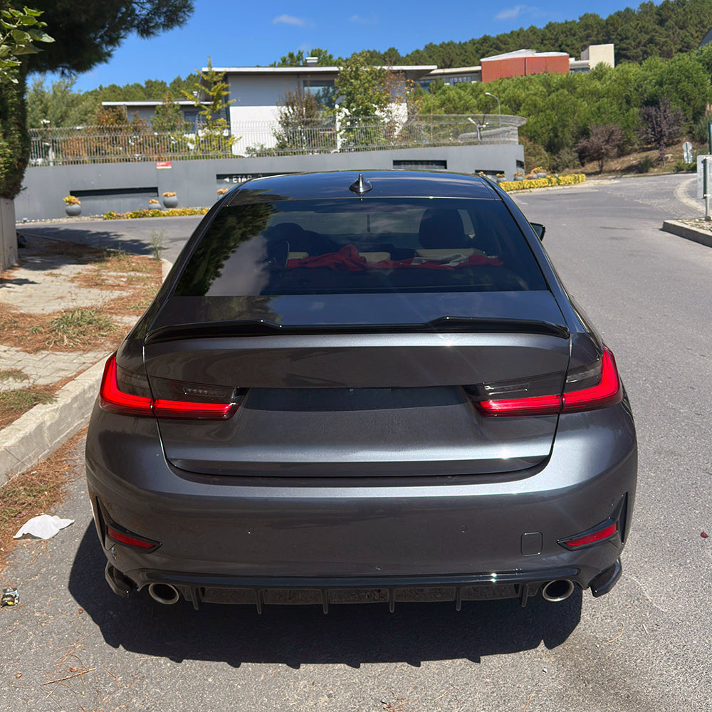 Arka Difüzör Uyumlu BMW 3 Series G20 / G21 Standart/Sport-Line 2018-2021