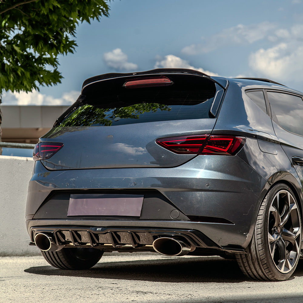 Arka Difüzör Uyumlu SEAT Leon MK3 FR Makyajlı Kasa 2017-2019