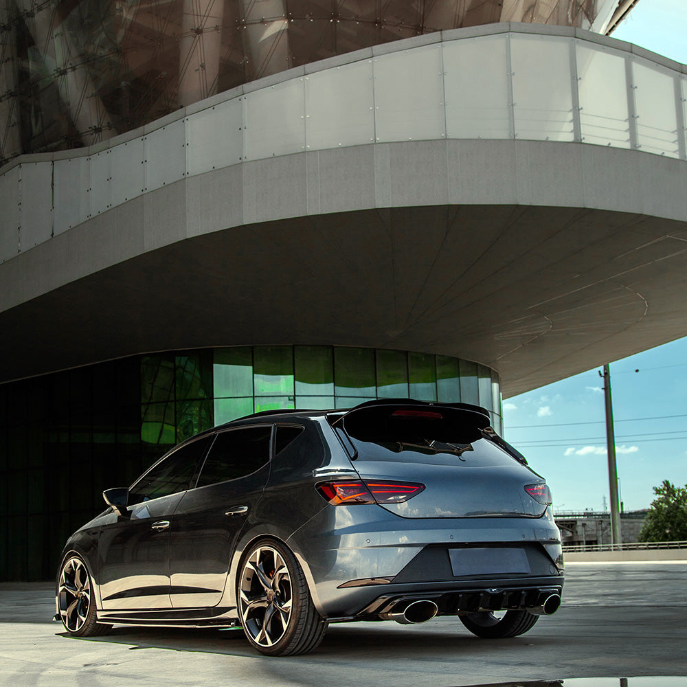 Arka Difüzör Uyumlu SEAT Leon MK3 FR Makyajlı Kasa 2017-2019