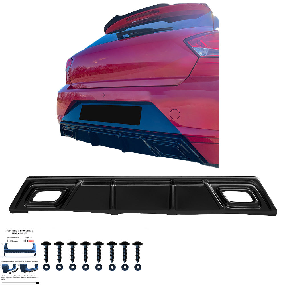 Arka Difüzör Uyumlu SEAT Ibiza Fr / SEAT Ibiza MK5 2017-2021