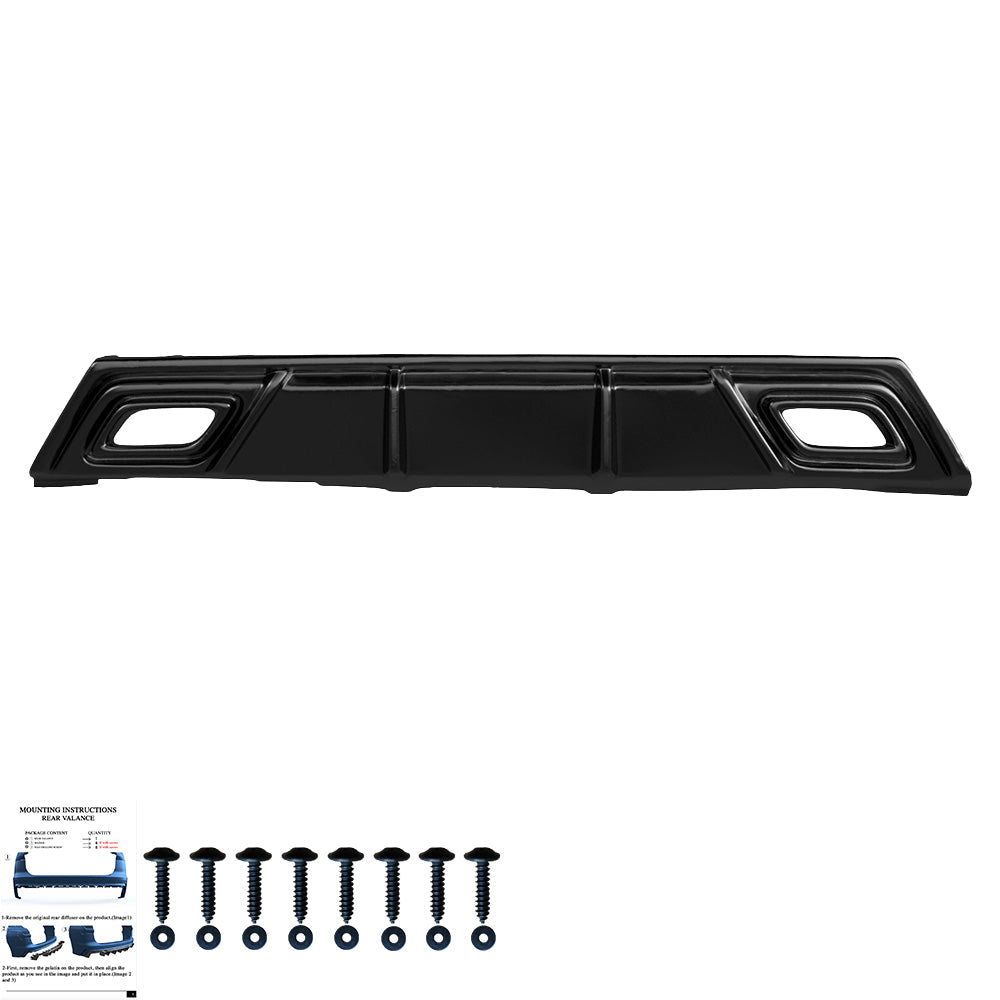 Arka Difüzör Uyumlu SEAT Ibiza Fr / SEAT Ibiza MK5 2017-2021