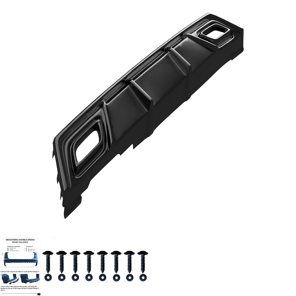 Arka Difüzör Uyumlu SEAT Ibiza Fr / SEAT Ibiza MK5 2017-2021