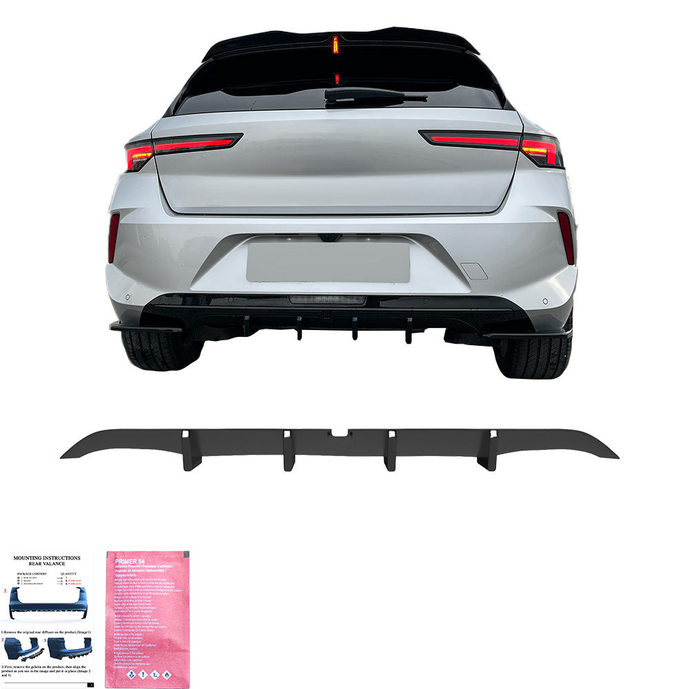 Arka Difüzör Uyumlu OPEL Astra L 2020+