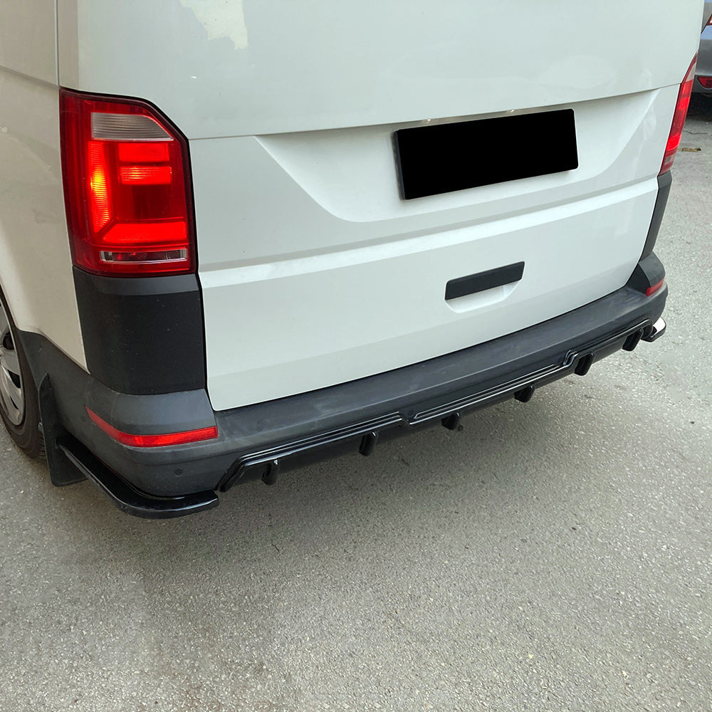 Arka Difüzör Uyumlu VW VOLKSWAGEN Transporter T6 / T6.1 2015-2021