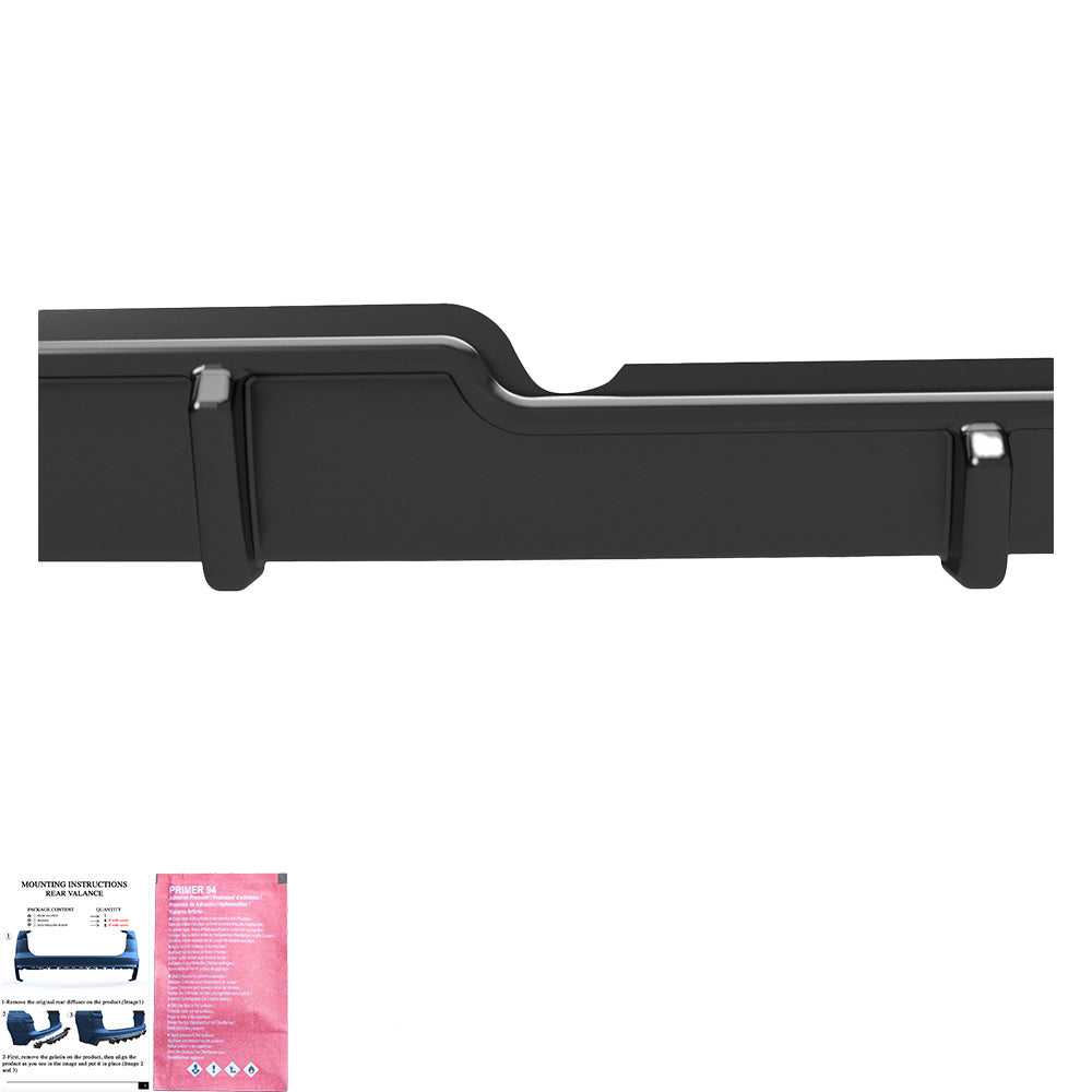 Arka Difüzör Uyumlu VW VOLKSWAGEN Transporter T6 / T6.1 2015-2021