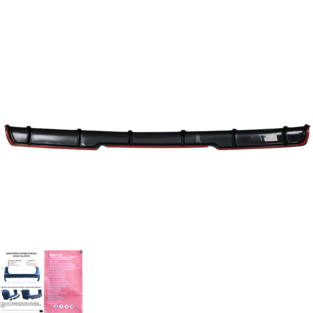 Arka Difüzör Uyumlu VW VOLKSWAGEN Transporter T6 / T6.1 2015-2021