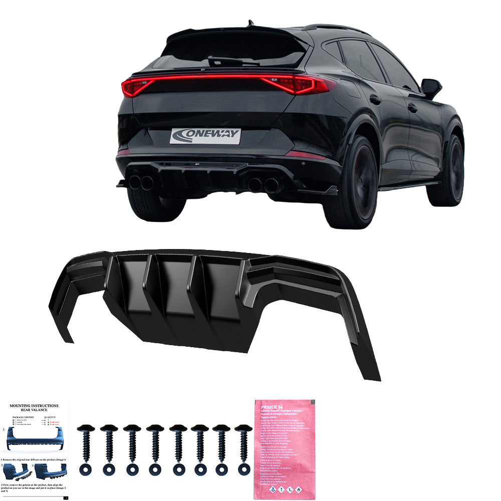 Arka Difüzör Uyumlu CUPRA Formentor 2020+