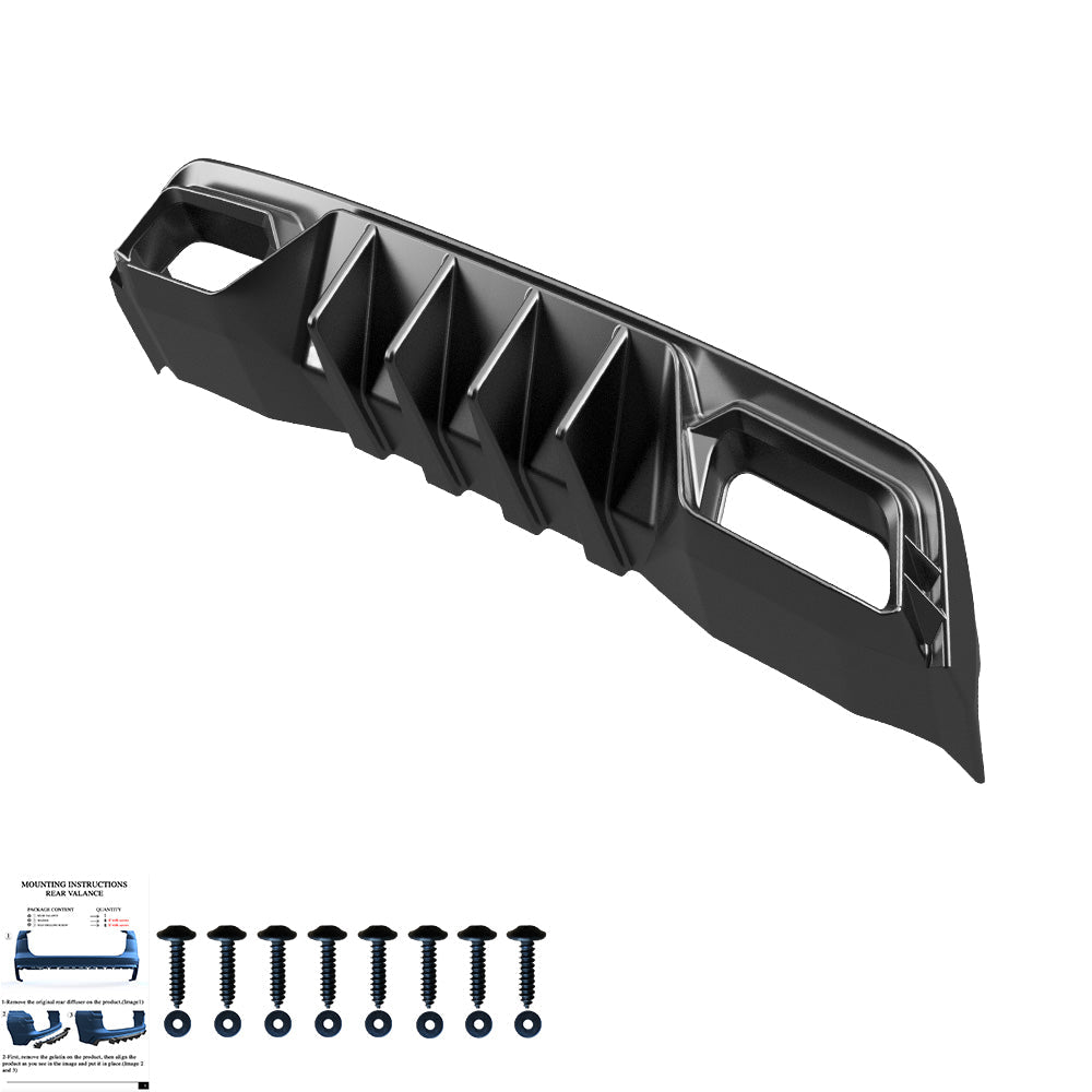 Arka Difüzör Uyumlu CUPRA Leon MK1 2020+