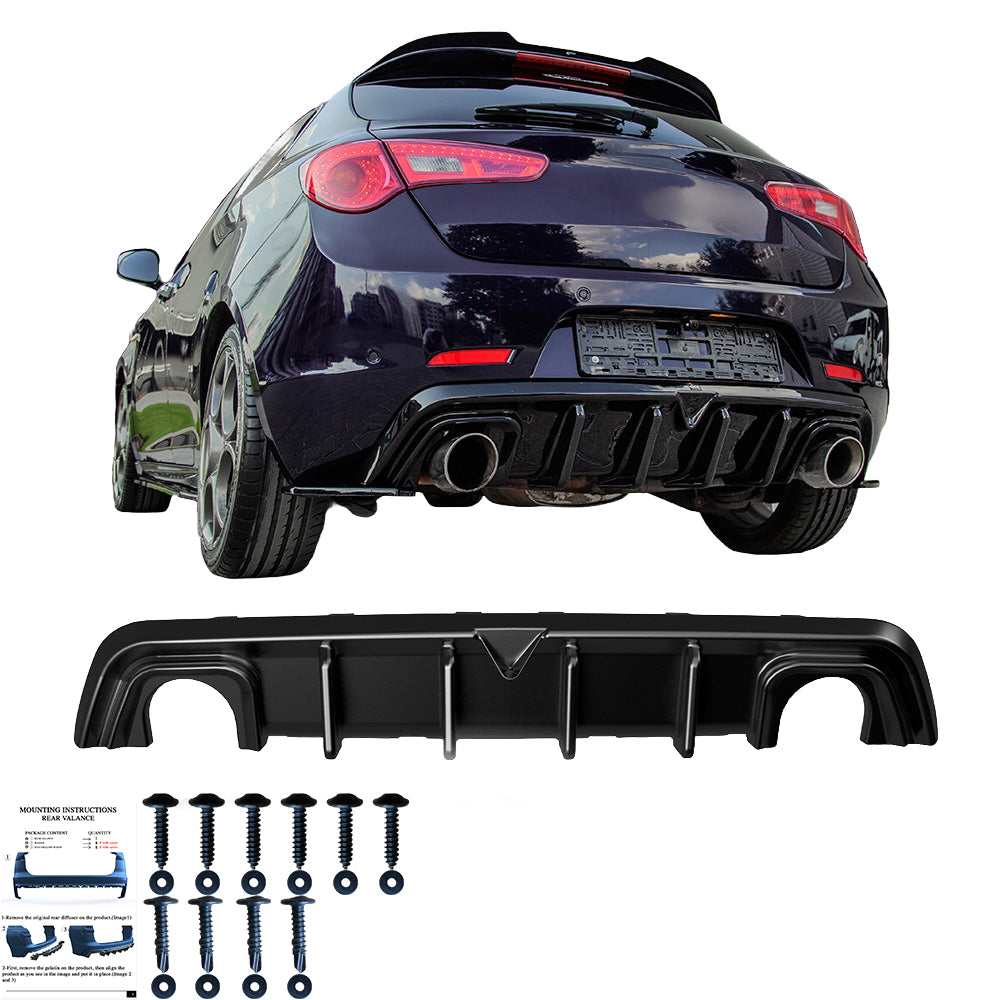 Arka Difüzör Uyumlu ALFA ROMEO Giulietta 2010-2020 v2