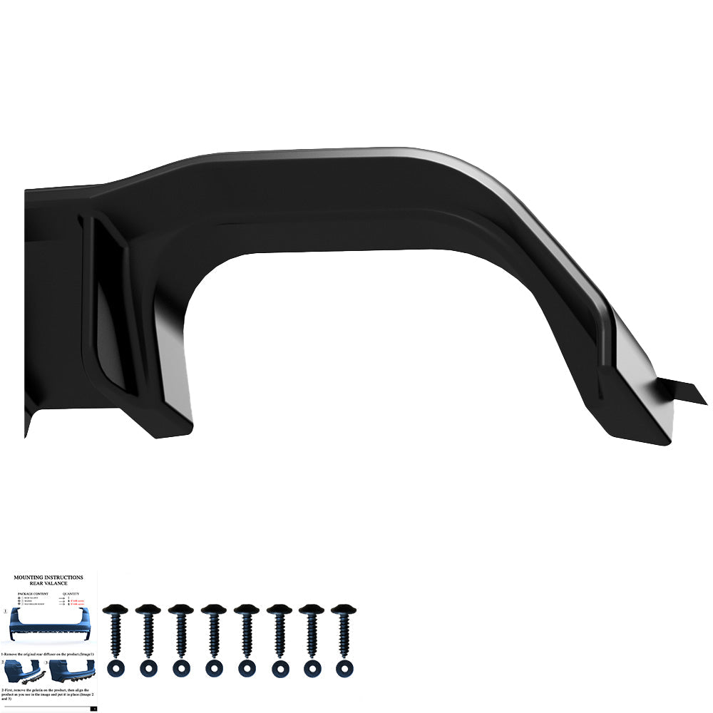 Arka Difüzör Uyumlu BMW M4 F82 2014-2021