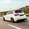 Arka Difüzör Uyumlu AUDI S3 Sportback 8V 2013-2016