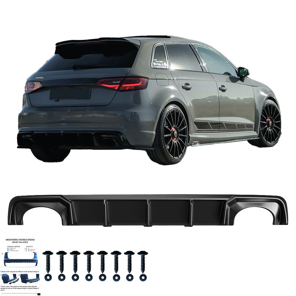 Gövde Kiti Uyumlu AUDI RS3 8V Sportback 2015-2016