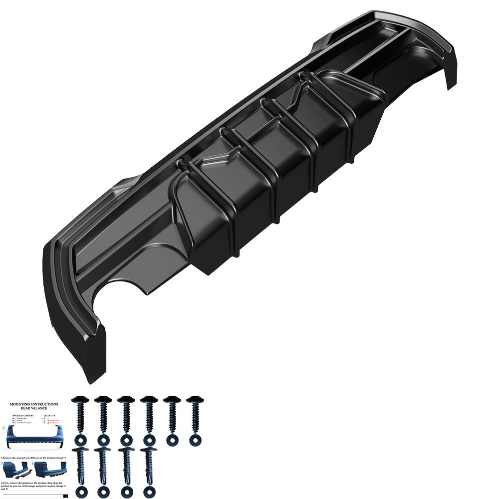 Arka Difüzör Uyumlu BMW 1 Series F40 M-Pack / M135i 2019-2024