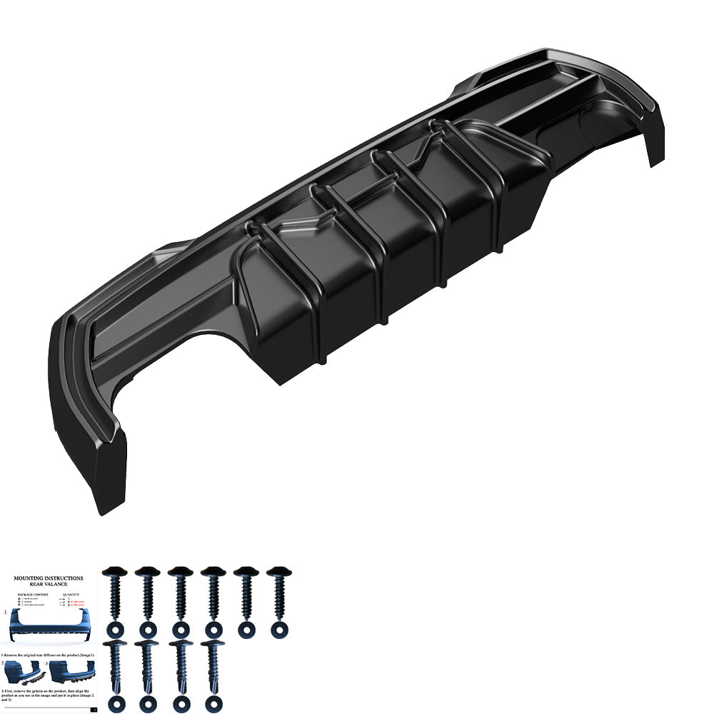 Arka Difüzör Uyumlu BMW 1 Series F40 M-Pack / M135i 2019-2024