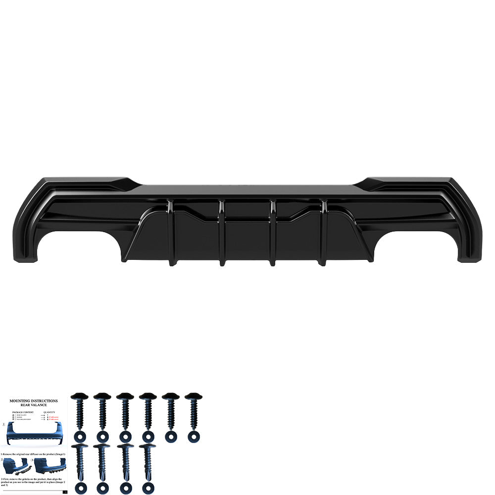 Arka Difüzör Uyumlu BMW 1 Series F40 M-Pack / M135i 2019-2024