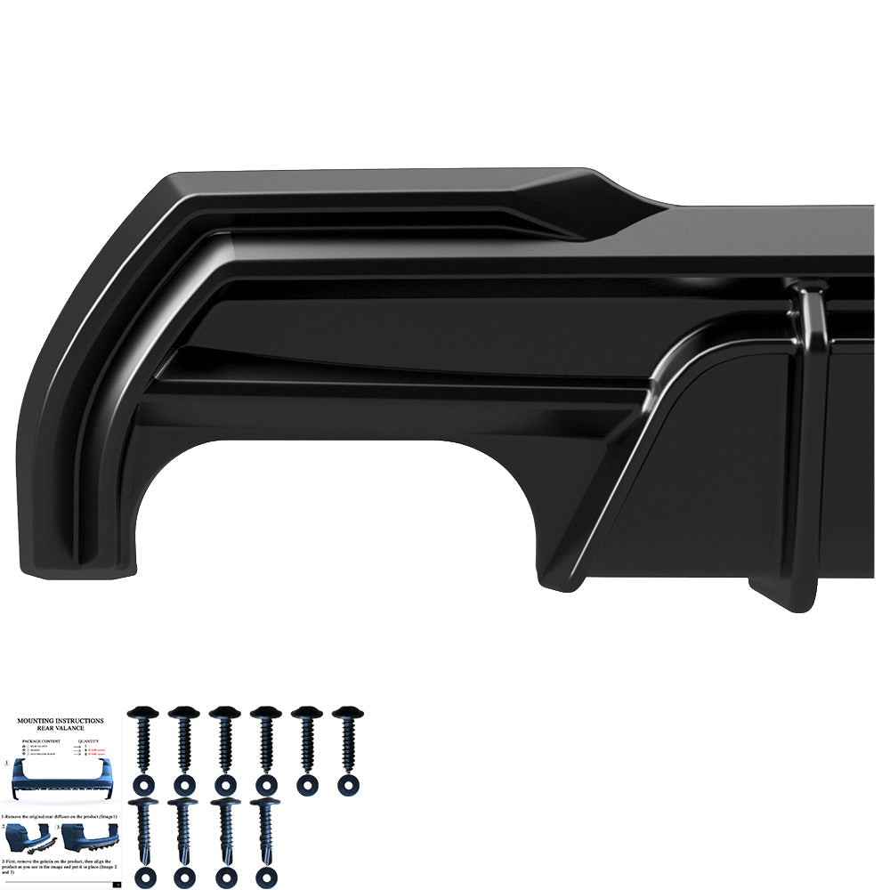 Arka Difüzör Uyumlu BMW 1 Series F40 M-Pack / M135i 2019-2024