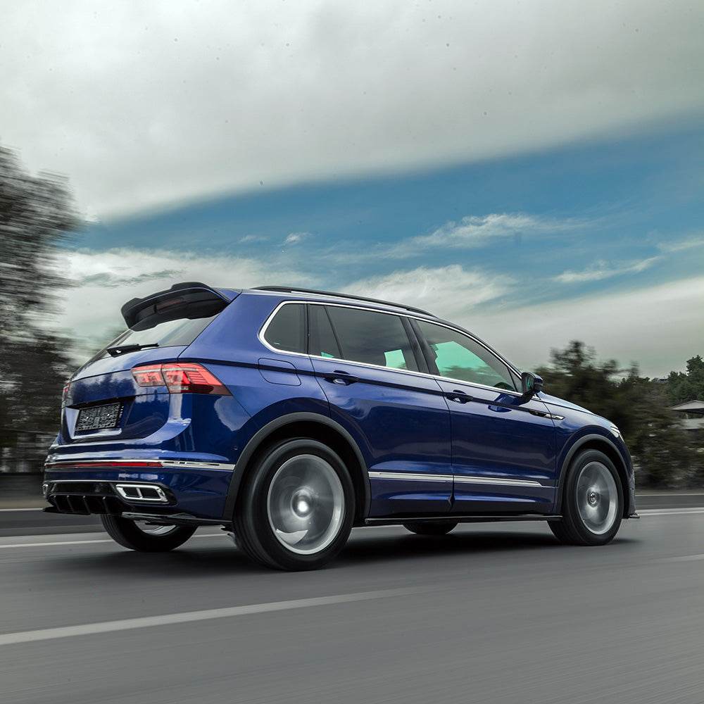 Arka Difüzör Uyumlu VW VOLKSWAGEN Tiguan R-Line MK2 Makyajlı Kasa 2020-2024