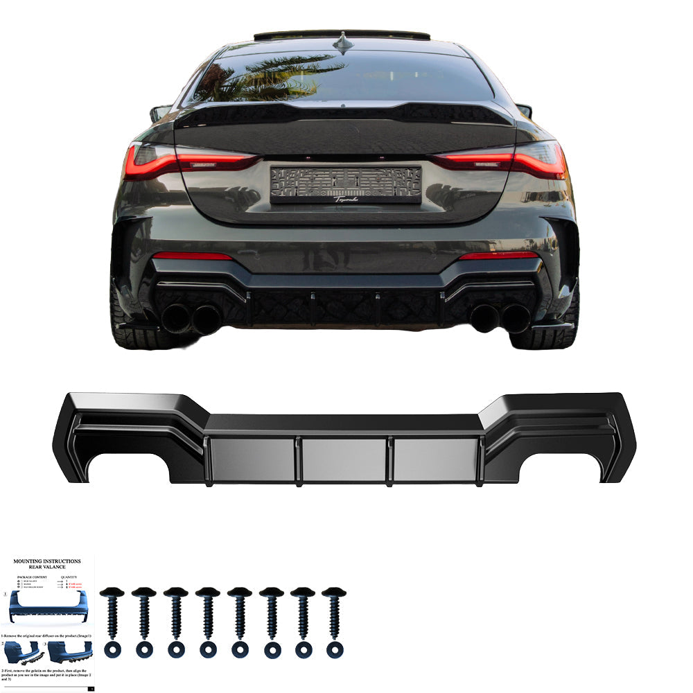 Gövde Kiti Uyumlu BMW 4 Series G22 Coupe ( M-Pack / M440i ) 2020+