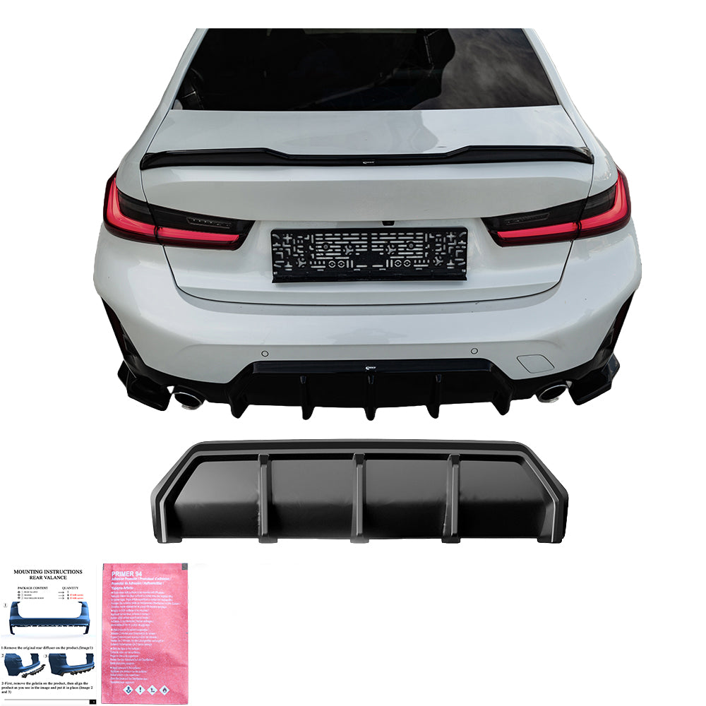 Gövde Kiti Uyumlu BMW 3 Series G20 / G21 ( M-Pack / M340i ) Makyajlı Kasa 2022+