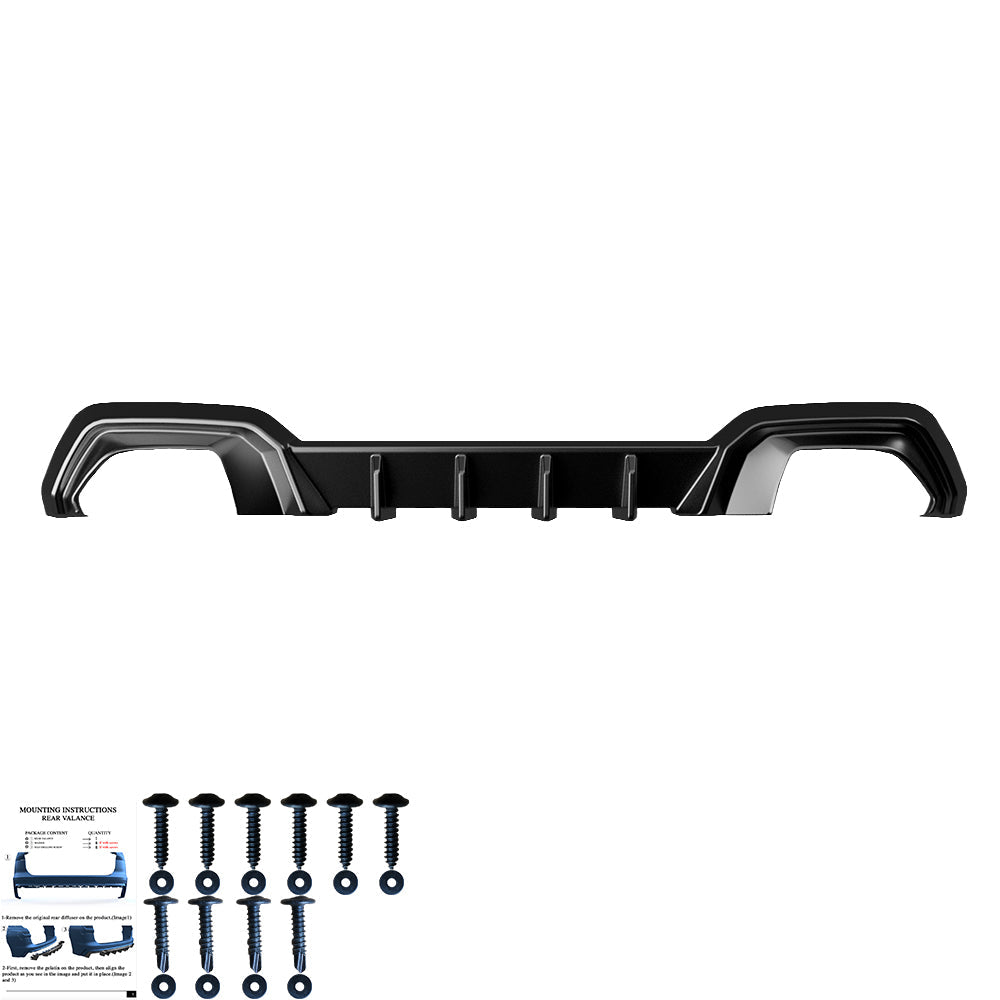 Arka Difüzör Uyumlu BMW 3 Series M-Pack G20 / G21 2018-2022