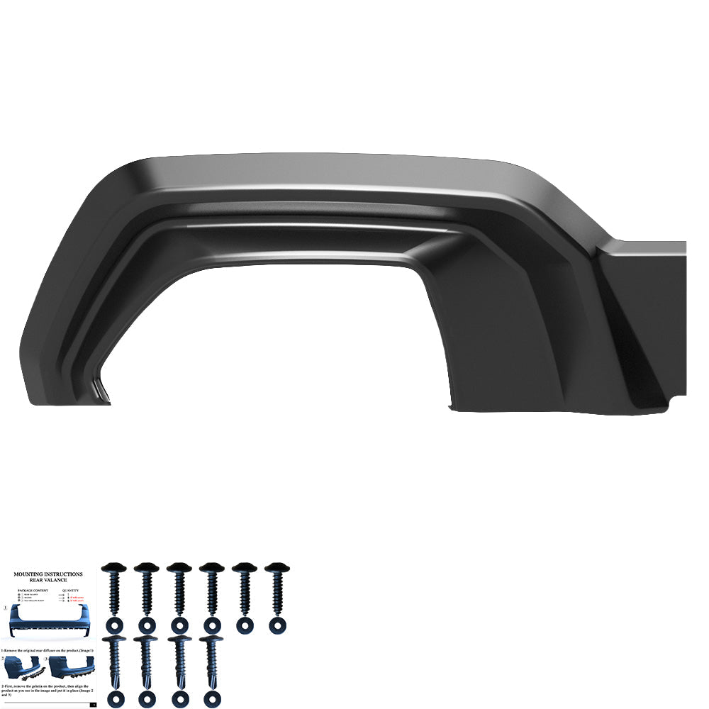 Arka Difüzör Uyumlu BMW 3 Series M-Pack G20 / G21 2018-2022