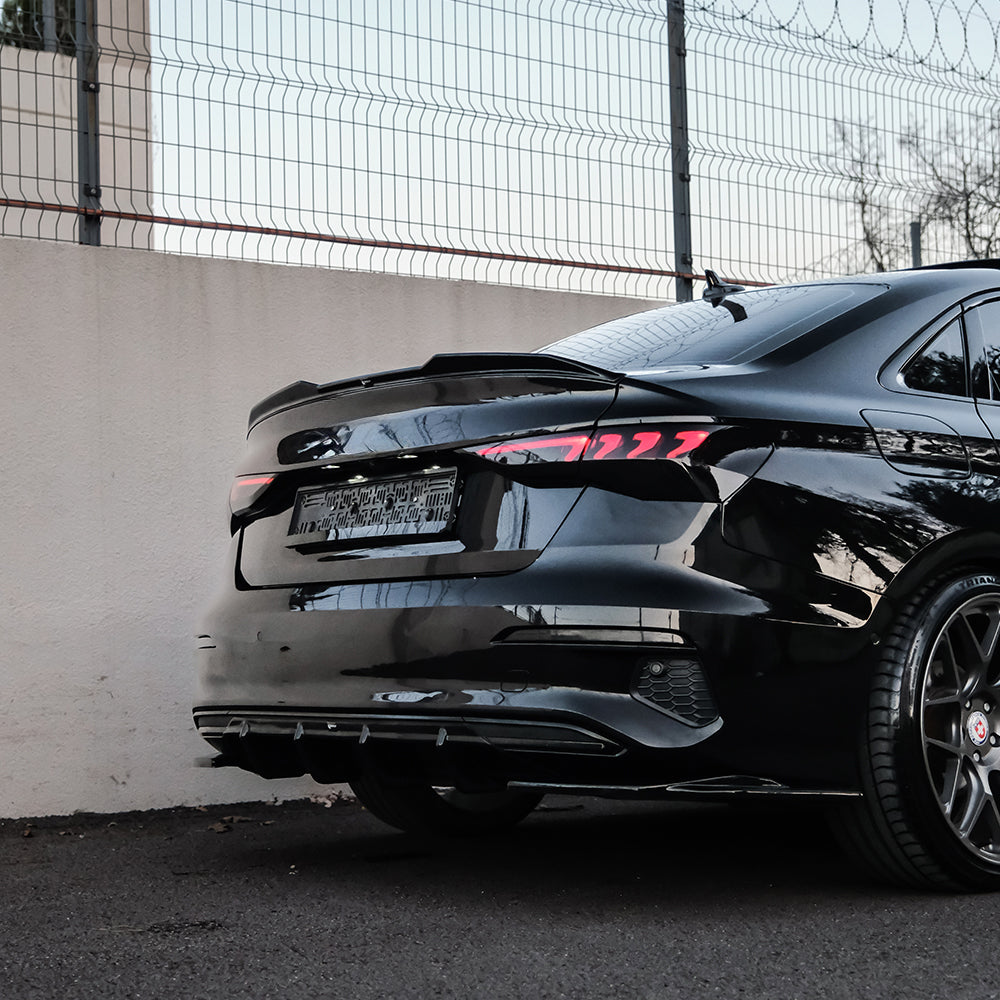 Arka Difüzör Uyumlu AUDI A3 8Y (Sedan / Sportback) 2020-2024