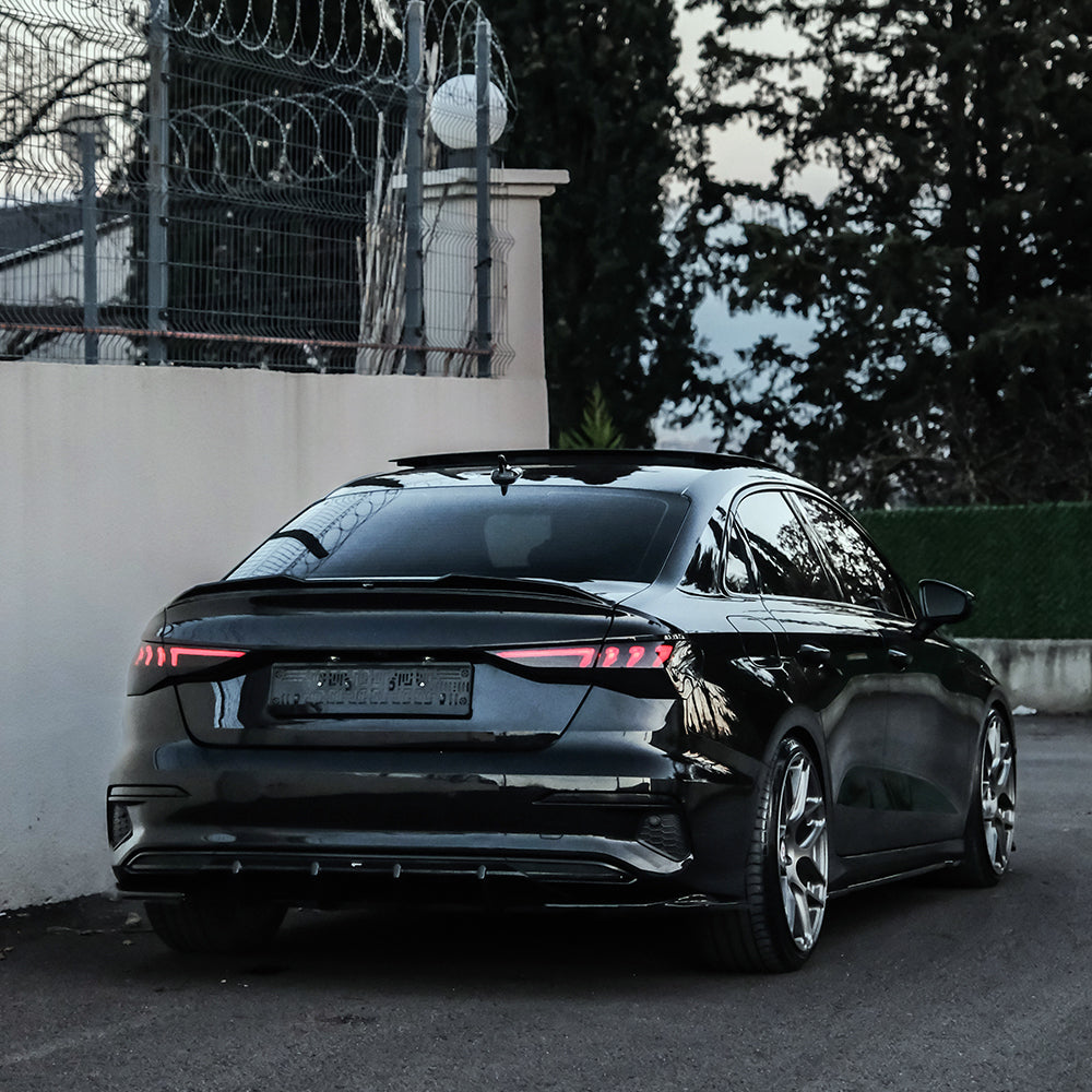 Arka Difüzör Uyumlu AUDI A3 8Y (Sedan / Sportback) 2020-2024