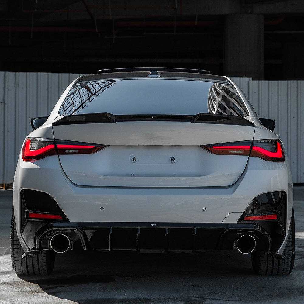 Arka Difüzör Uyumlu BMW 4 Series G26 Grand Coupe M-Pack / M440i 2021+