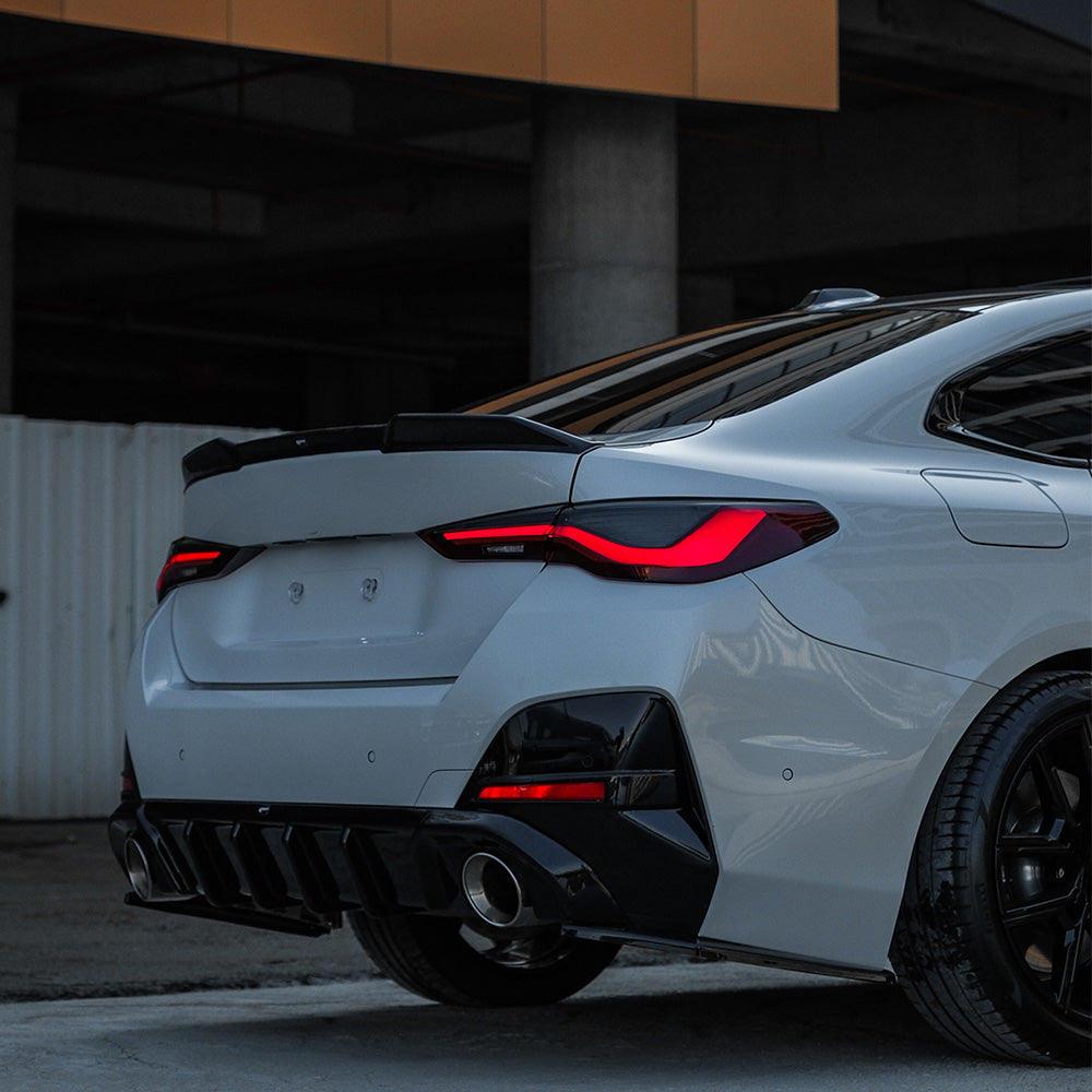 Arka Difüzör Uyumlu BMW 4 Series G26 Grand Coupe M-Pack / M440i 2021+