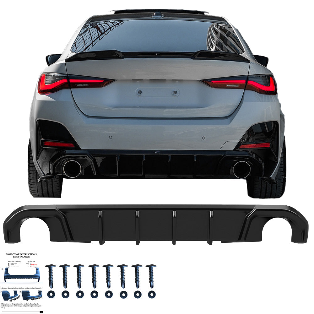 Gövde Kiti Uyumlu BMW 4 Series G26 Grand Coupe (M-Pack / M440i) 2021+