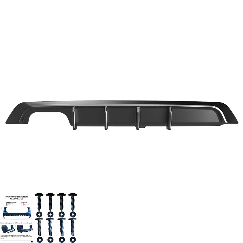 Arka Difüzör Uyumlu VW VOLKSWAGEN Polo GTI MK5 2009-2014