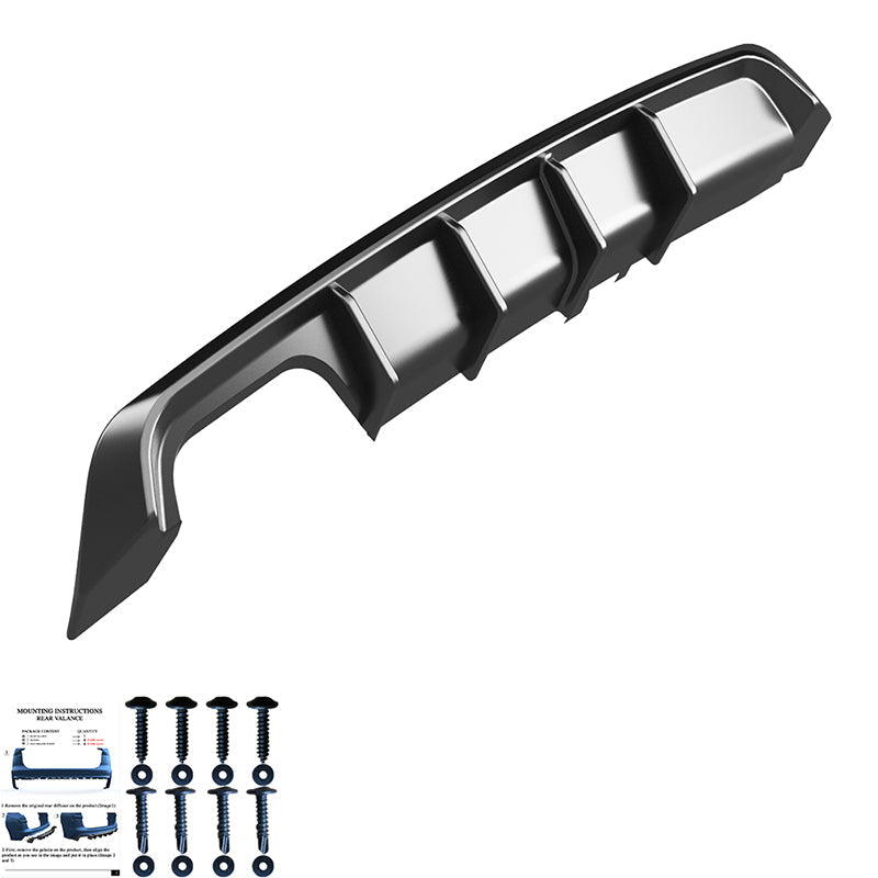 Arka Difüzör Uyumlu VW VOLKSWAGEN Polo GTI MK5 2009-2014
