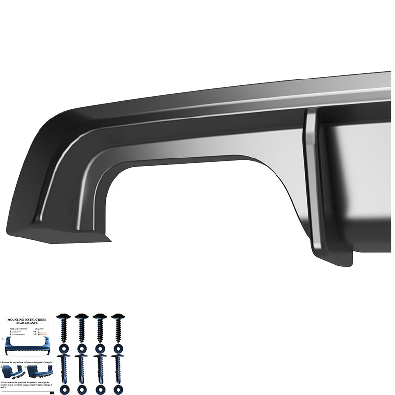Arka Difüzör Uyumlu VW VOLKSWAGEN Polo GTI MK5 2009-2014