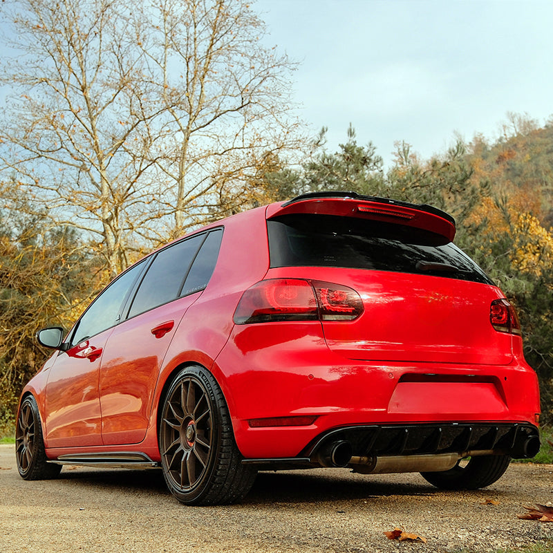 Arka Difüzör Uyumlu VW VOLKSWAGEN Golf MK6 GTI 2008-2012