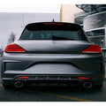 Arka Difüzör Uyumlu VW VOLKSWAGEN Scirocco R MK3 Makyajlı Kasa 2014-2017