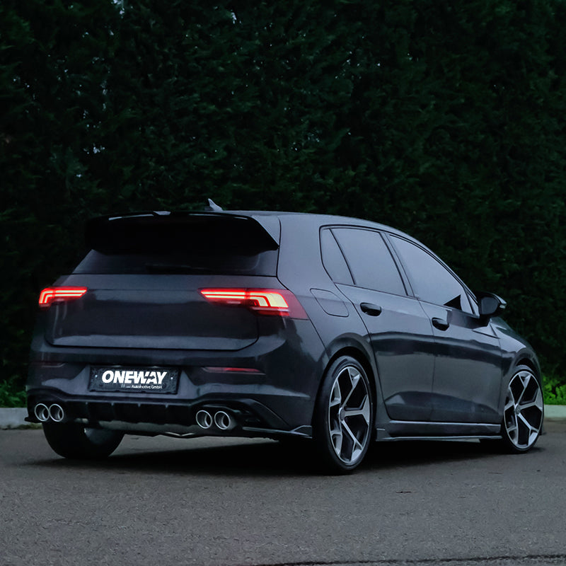 Arka Difüzör Uyumlu VW VOLKSWAGEN Golf MK8/MK8 Makyajlı Kasa 2019+