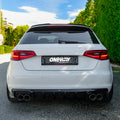 Arka Difüzör Uyumlu AUDI A3 8V Sportback 2013-2016