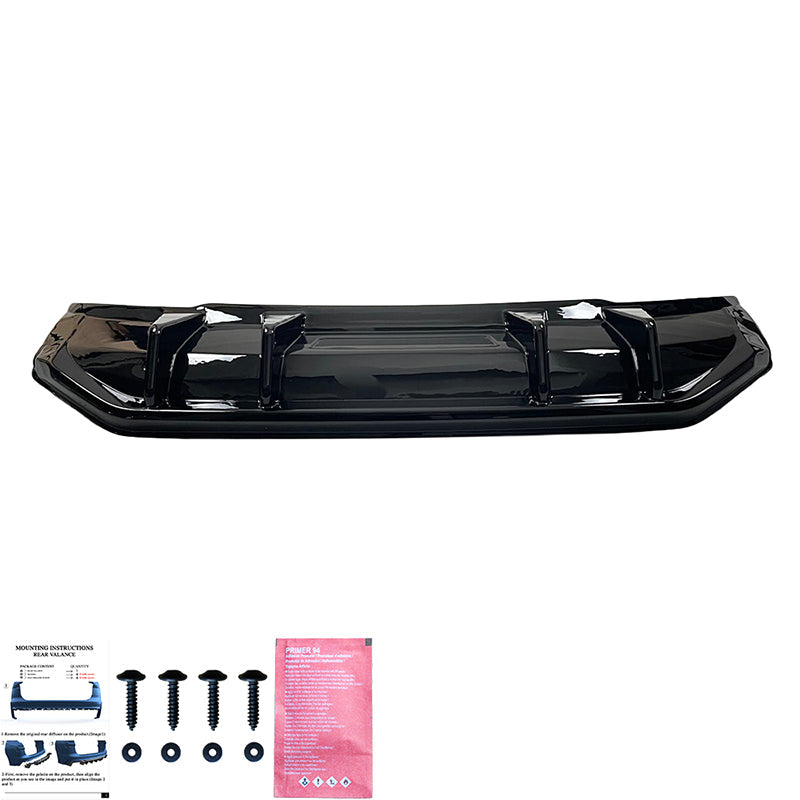 Arka Difüzör Uyumlu AUDI Q3 S-Line Sportback F3 2019-2025