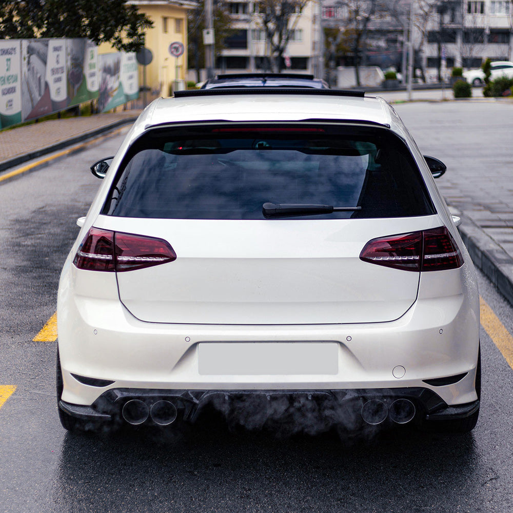 Roof Spoiler Uyumlu VW VOLKSWAGEN Golf MK7 / 7.5 GTI / R / R-Line 2013-2020