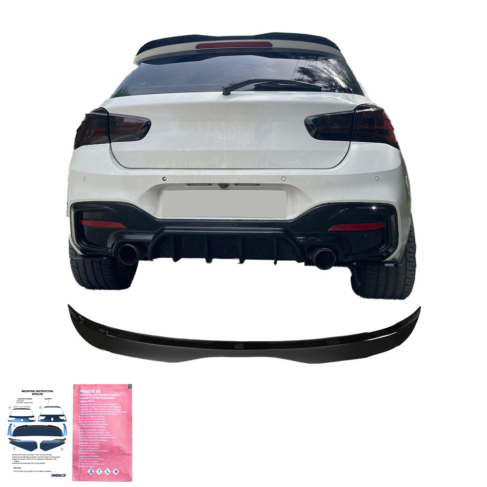 Roof Spoiler Uyumlu BMW 1 Series F20 / F21 M-Power 2011-2019