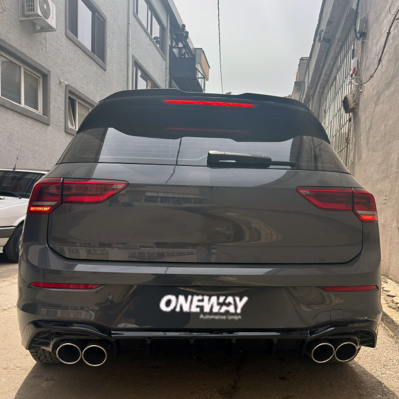 Roof Spoiler Uyumlu VW VOLKSWAGEN Golf MK8/MK8 Makyajlı Kasa 2019+
