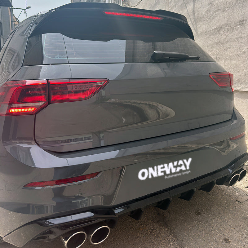 Roof Spoiler Uyumlu VW VOLKSWAGEN Golf MK8/MK8 Makyajlı Kasa 2019+