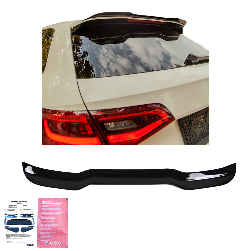Roof Spoiler Uyumlu AUDI S3 Sportback 8V / 8V Makyajlı Kasa 2013-2019